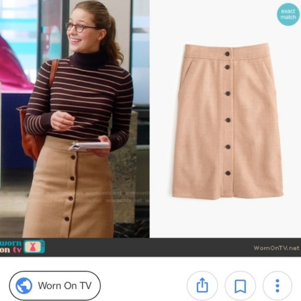 J Crew Wool Skirt
